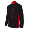 Chaqueta Polar Bicolor 201504 Negro y Rojo