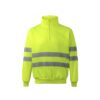 Sudadera Cremallera AV 305702 Amarillo flúor